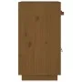 Honey brown solid pine wood sideboard 65.5x40x75 cm by vidaXL, Sideboards - Ref: Foro24-820130, Price: 110,88 €, Discount: %