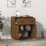 Honey brown solid pine wood sideboard 65.5x40x75 cm by vidaXL, Sideboards - Ref: Foro24-820130, Price: 112,34 €, Discount: %
