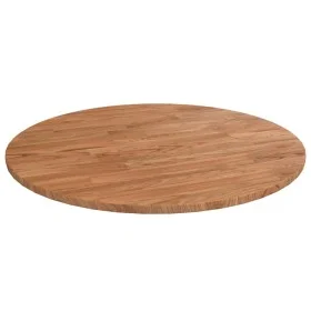 Round light brown oak wood table top Ø50x1.5 cm by vidaXL, Table tops - Ref: Foro24-342960, Price: 44,62 €, Discount: %