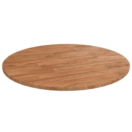 Round light brown oak wood table top Ø50x1.5 cm by vidaXL, Table tops - Ref: Foro24-342960, Price: 44,62 €, Discount: %