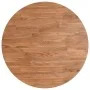 Runde hellbraune Tischplatte aus Eichenholz Ø50x1,5 cm von vidaXL, Tischplatten - Ref: Foro24-342960, Preis: 44,62 €, Rabatt: %