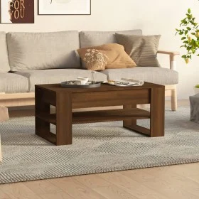 Couchtisch aus braunem Eichensperrholz, 102 x 55 x 45 cm von vidaXL, Couchtisch - Ref: Foro24-816930, Preis: 69,99 €, Rabatt: %