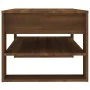 Couchtisch aus braunem Eichensperrholz, 102 x 55 x 45 cm von vidaXL, Couchtisch - Ref: Foro24-816930, Preis: 69,99 €, Rabatt: %