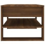 Mesa de centro madera contrachapada roble marrón 102x55x45 cm de vidaXL, Mesas de centro - Ref: Foro24-816930, Precio: 71,20 ...