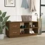 Massive Pinienholz-Schuhbank in Honigbraun, 100x34x45 cm. von vidaXL, Schuhregale und Schuhorganisatoren - Ref: Foro24-820180...