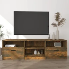 Mueble para TV madera contrachapada roble ahumado 150x33,5x45cm de vidaXL, Muebles TV - Ref: Foro24-817114, Precio: 87,63 €, ...
