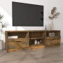 Eiche geräuchert Sperrholz TV Schrank 150x33,5x45cm von vidaXL, TV-Möbel - Ref: Foro24-817114, Preis: 88,94 €, Rabatt: %