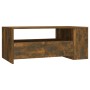 Smoked oak engineered wood coffee table 102x55x42 cm by vidaXL, Coffee table - Ref: Foro24-816934, Price: 68,74 €, Discount: %