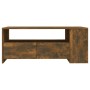 Smoked oak engineered wood coffee table 102x55x42 cm by vidaXL, Coffee table - Ref: Foro24-816934, Price: 68,74 €, Discount: %