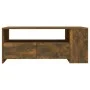 Smoked oak engineered wood coffee table 102x55x42 cm by vidaXL, Coffee table - Ref: Foro24-816934, Price: 68,33 €, Discount: %
