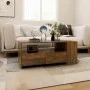 Smoked oak engineered wood coffee table 102x55x42 cm by vidaXL, Coffee table - Ref: Foro24-816934, Price: 68,33 €, Discount: %