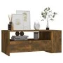 Smoked oak engineered wood coffee table 102x55x42 cm by vidaXL, Coffee table - Ref: Foro24-816934, Price: 68,33 €, Discount: %