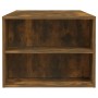 Smoked oak engineered wood coffee table 102x55x42 cm by vidaXL, Coffee table - Ref: Foro24-816934, Price: 68,74 €, Discount: %