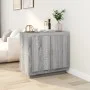 Sonoma graues Sperrholz-Sideboard 80x40x75 cm von vidaXL, Sideboards - Ref: Foro24-817235, Preis: 68,23 €, Rabatt: %