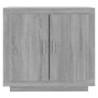 Aparador de madera contrachapada gris Sonoma 80x40x75 cm de vidaXL, Aparadores - Ref: Foro24-817235, Precio: 73,19 €, Descuen...