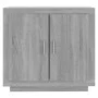 Sonoma gray plywood sideboard 80x40x75 cm by vidaXL, Sideboards - Ref: Foro24-817235, Price: 71,08 €, Discount: %