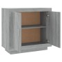 Aparador de madera contrachapada gris Sonoma 80x40x75 cm de vidaXL, Aparadores - Ref: Foro24-817235, Precio: 73,19 €, Descuen...