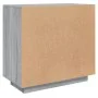 Sonoma graues Sperrholz-Sideboard 80x40x75 cm von vidaXL, Sideboards - Ref: Foro24-817235, Preis: 68,23 €, Rabatt: %