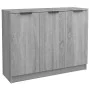Aparador de madera contrachapada gris Sonoma 90,5x30x70 cm de vidaXL, Aparadores - Ref: Foro24-817025, Precio: 90,17 €, Descu...