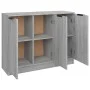 Aparador de madera contrachapada gris Sonoma 90,5x30x70 cm de vidaXL, Aparadores - Ref: Foro24-817025, Precio: 90,17 €, Descu...