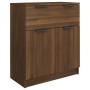 Brown oak plywood sideboard 60x30x70 cm by vidaXL, Sideboards - Ref: Foro24-816993, Price: 69,08 €, Discount: %