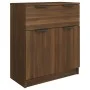 Sideboard aus braunem Eichensperrholz, 60 x 30 x 70 cm von vidaXL, Sideboards - Ref: Foro24-816993, Preis: 67,75 €, Rabatt: %