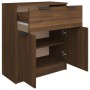 Brown oak plywood sideboard 60x30x70 cm by vidaXL, Sideboards - Ref: Foro24-816993, Price: 69,08 €, Discount: %