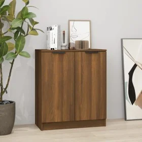Anrichte aus Sperrholz Eiche braun 60x30x70 cm von vidaXL, Sideboards - Ref: Foro24-816984, Preis: 75,69 €, Rabatt: %