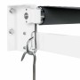 Toldo retráctil aluminio y tela gris antracita 4,5x3 m