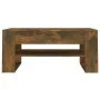 Couchtisch aus geräuchertem Eichensperrholz, 102 x 55 x 45 cm von vidaXL, Couchtisch - Ref: Foro24-816928, Preis: 67,75 €, Ra...