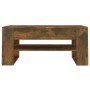 Couchtisch aus geräuchertem Eichensperrholz, 102 x 55 x 45 cm von vidaXL, Couchtisch - Ref: Foro24-816928, Preis: 68,64 €, Ra...