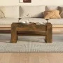 Couchtisch aus geräuchertem Eichensperrholz, 102 x 55 x 45 cm von vidaXL, Couchtisch - Ref: Foro24-816928, Preis: 67,75 €, Ra...