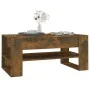 Couchtisch aus geräuchertem Eichensperrholz, 102 x 55 x 45 cm von vidaXL, Couchtisch - Ref: Foro24-816928, Preis: 67,75 €, Ra...