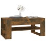 Couchtisch aus geräuchertem Eichensperrholz, 102 x 55 x 45 cm von vidaXL, Couchtisch - Ref: Foro24-816928, Preis: 68,64 €, Ra...
