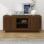 Mueble para TV madera contrachapada roble marrón 102x35x45 cm de vidaXL, Muebles TV - Ref: Foro24-817227, Precio: 66,51 €, De...