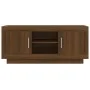 Mueble para TV madera contrachapada roble marrón 102x35x45 cm de vidaXL, Muebles TV - Ref: Foro24-817227, Precio: 66,51 €, De...