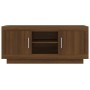 TV-Ständer Eiche braun Sperrholz 102x35x45 cm von vidaXL, TV-Möbel - Ref: Foro24-817227, Preis: 67,43 €, Rabatt: %