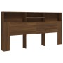 Armario cabecero marrón roble 200x19x103,5 cm de vidaXL, Cabeceros y pies de cama - Ref: Foro24-817260, Precio: 88,90 €, Desc...