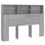 Möbel mit Kopfteil in Sonoma-Grau, 140 x 19 x 103,5 cm von vidaXL, Kopf- und Fußteile - Ref: Foro24-817250, Preis: 62,05 €, R...