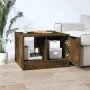 Mesa de centro madera contrachapada roble ahumado 50x50x36 cm de vidaXL, Mesas de centro - Ref: Foro24-817075, Precio: 40,54 ...