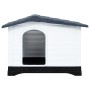 Caseta para perros polipropileno gris 90,5x68x66 cm de vidaXL, Casetas para perros - Ref: Foro24-152230, Precio: 126,64 €, De...