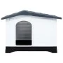Dog kennel in gray polypropylene 90.5x68x66 cm by vidaXL, Dog kennels - Ref: Foro24-152230, Price: 132,60 €, Discount: %