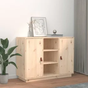 Sideboard aus massivem Kiefernholz, 100 x 40 x 75 cm von vidaXL, Sideboards - Ref: Foro24-820132, Preis: 126,23 €, Rabatt: %