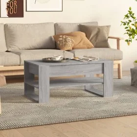 Sonoma-Couchtisch aus grauem Sperrholz, 102 x 55 x 45 cm von vidaXL, Couchtisch - Ref: Foro24-816929, Preis: 68,26 €, Rabatt: %