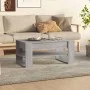 Mesa de centro madera contrachapada gris Sonoma 102x55x45 cm de vidaXL, Mesas de centro - Ref: Foro24-816929, Precio: 69,74 €...