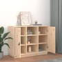 Aparador madera maciza de pino 100x40x75 cm de vidaXL, Aparadores - Ref: Foro24-820132, Precio: 135,39 €, Descuento: %