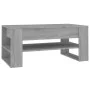 Mesa de centro madera contrachapada gris Sonoma 102x55x45 cm de vidaXL, Mesas de centro - Ref: Foro24-816929, Precio: 69,74 €...