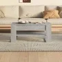Mesa de centro madera contrachapada gris Sonoma 102x55x45 cm de vidaXL, Mesas de centro - Ref: Foro24-816929, Precio: 69,74 €...