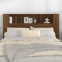 Brown oak headboard furniture 160x18.5x104.5 cm by vidaXL, Headboards and footboards - Ref: Foro24-817275, Price: 75,63 €, Di...