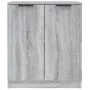 Sonoma graues Sperrholz-Sideboard 60x30x70 cm von vidaXL, Sideboards - Ref: Foro24-816983, Preis: 71,74 €, Rabatt: %